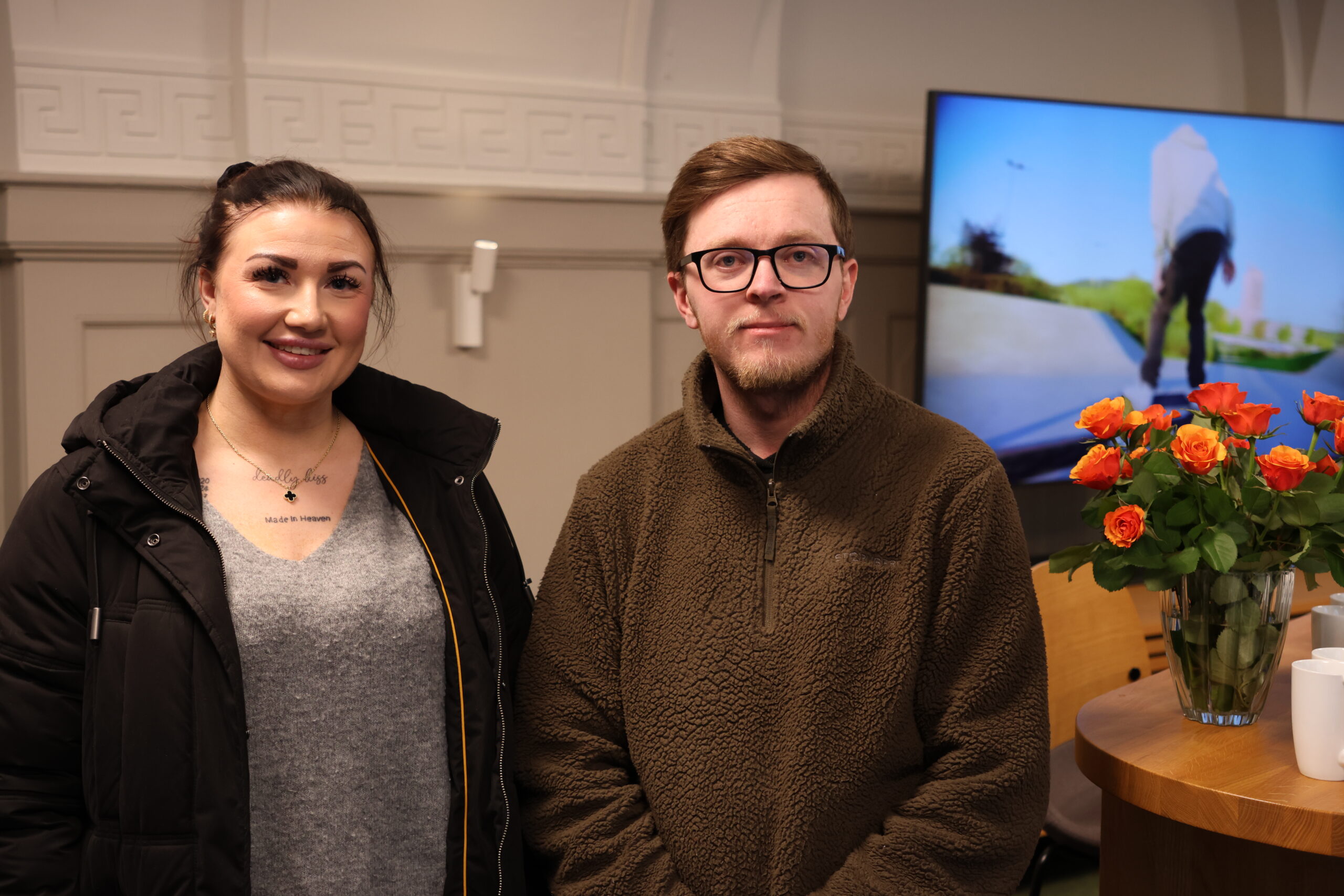 Linda Kathrine Fengsrud og Robin Holsæter i organisasjonen Førstehjelp Søk og Redning Kongsvinger mottok 50.000 kroner til innkjøp av ny drone med utstyr til bruk i søk og redningsaksjoner. Å bruke drone i søk og redningsaksjoner er et ypperlig verktøy, som vi ønsker å tilby som en trygghet til lokalsamfunnet, sa Robin Holsæter.