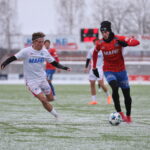 Leon Juberg-Hovland (t.h.) spilte den siste av to omganger mot KIL 2 fredag.