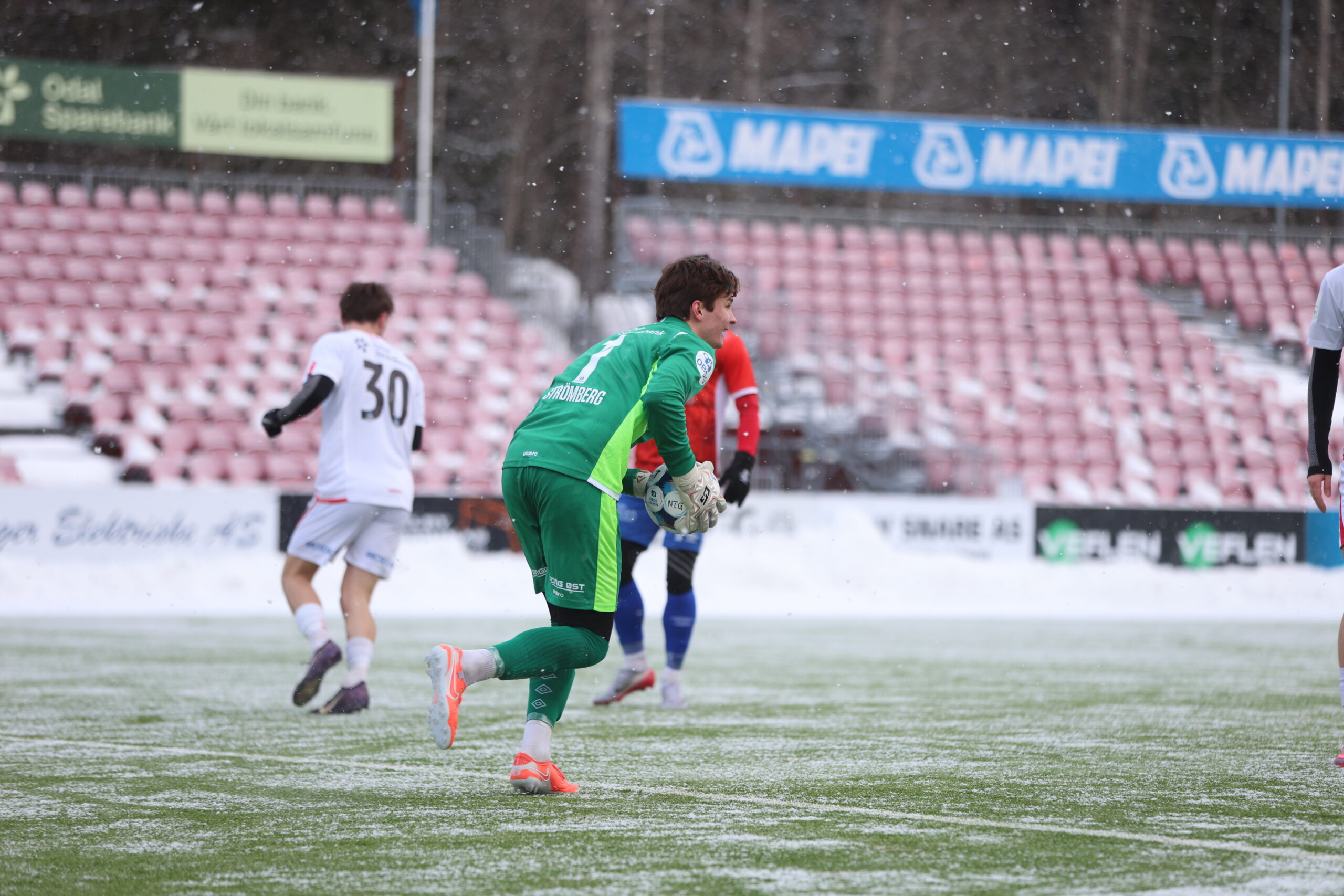 Petter Eichler Jensen leverte en god kamp i målet hos KIL 2.