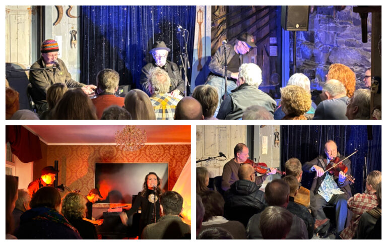 Tre konserter i ulike sjangre og språk ble gjennomført i tur og orden på De Små Scener fredag kveld.