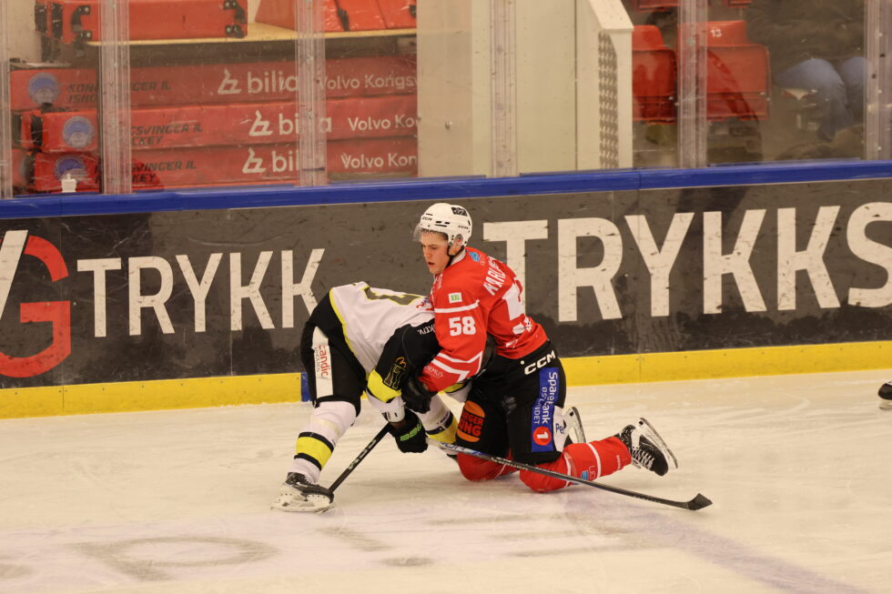 For andre match på rad gjør Theodor Karlunden mål for Kongsvinger. I lørdagens bortematch mot Ski hjalp det lite da resultatet ble 5-1 til hjemmelaget.