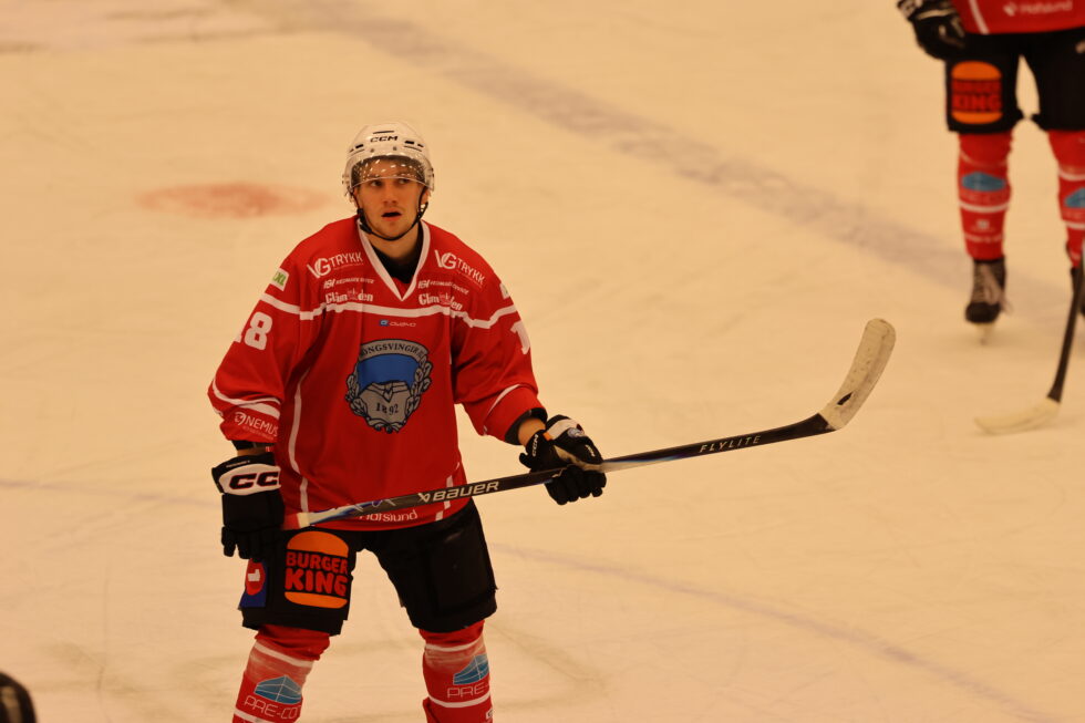 Wictor Åhström scoret ett av Kongsvingers mål borte mot Comet.