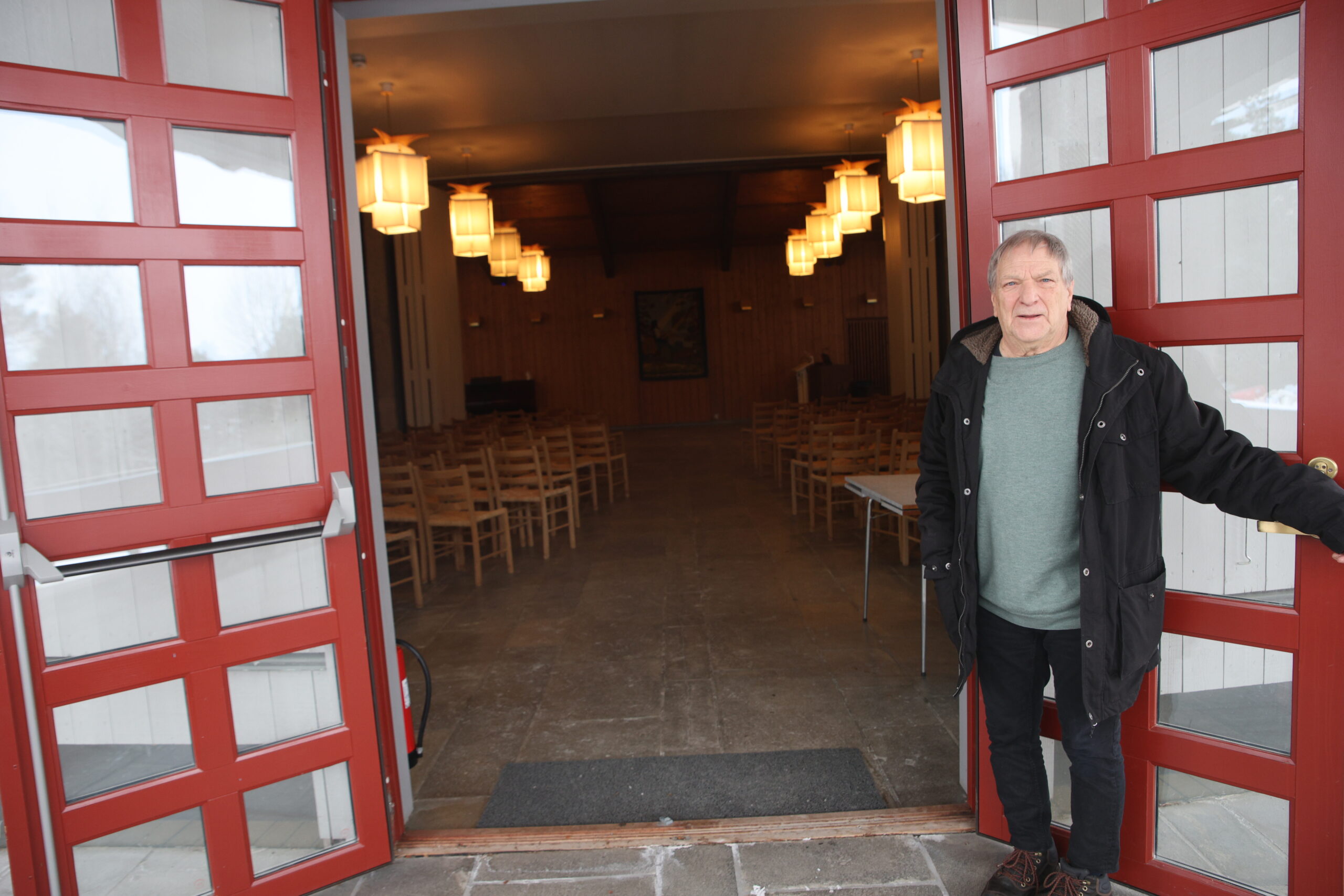 Johny Gullaker gleder seg til å for første gang åpne dørene til Kongsvingers nyeste konsertsted.