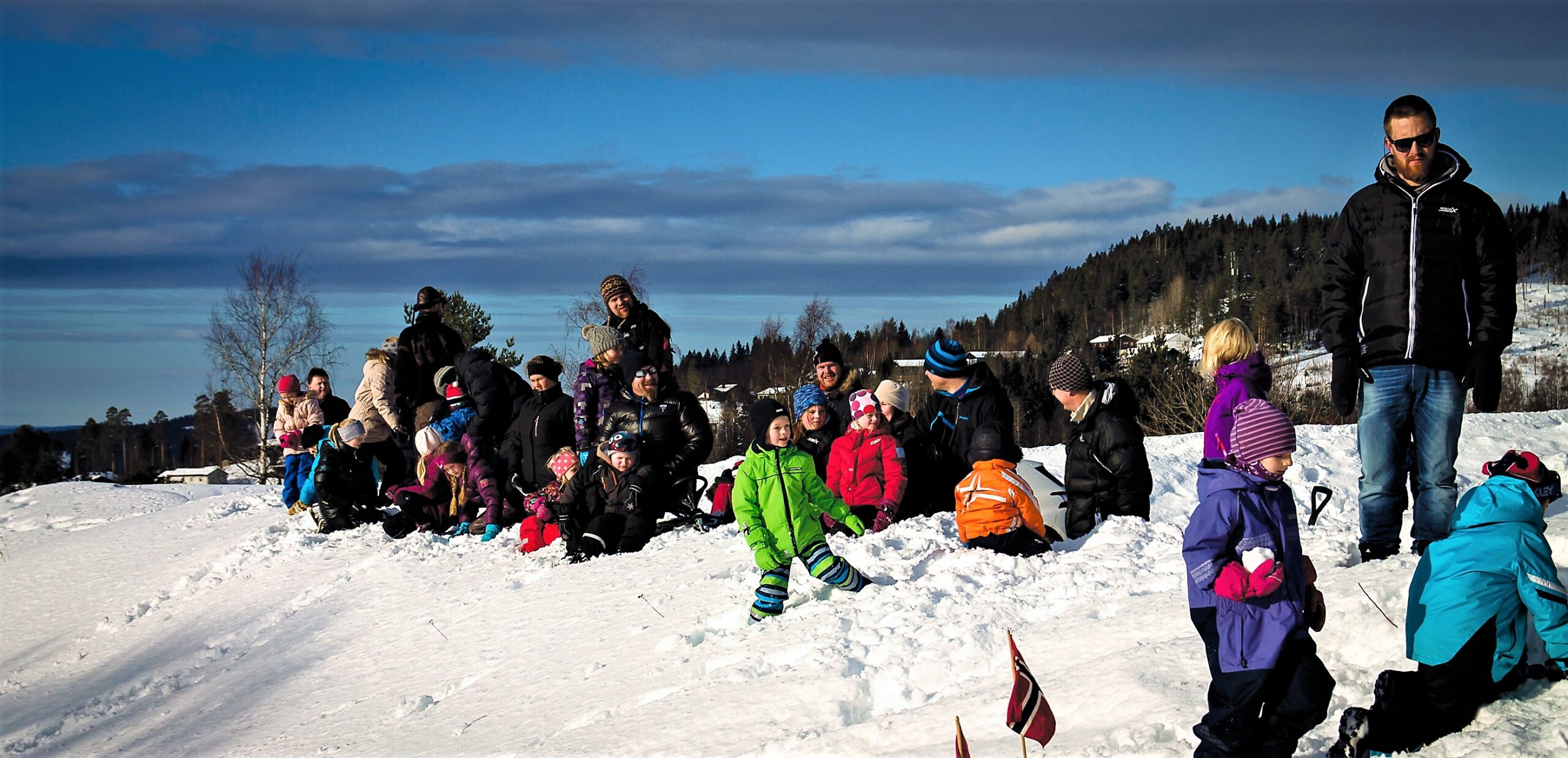 Familiedag på festningen byr på mange forskjellige aktiviteter for både store og små.