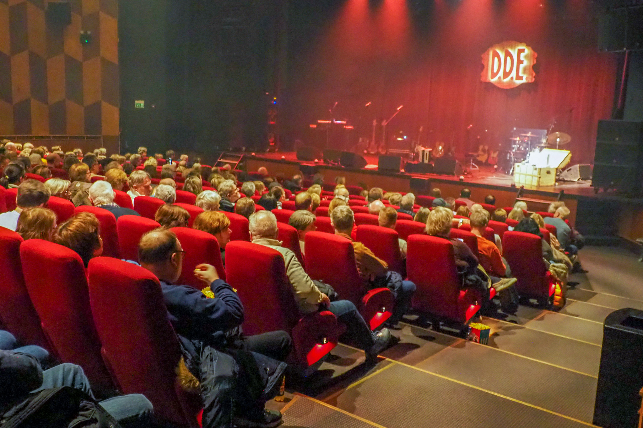Rådhusteatret var fullsatt under DDE-konserten.