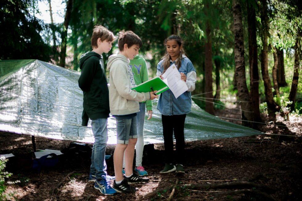 Finnskogen Natur & kulturpark er med på uteskolesatsingen.