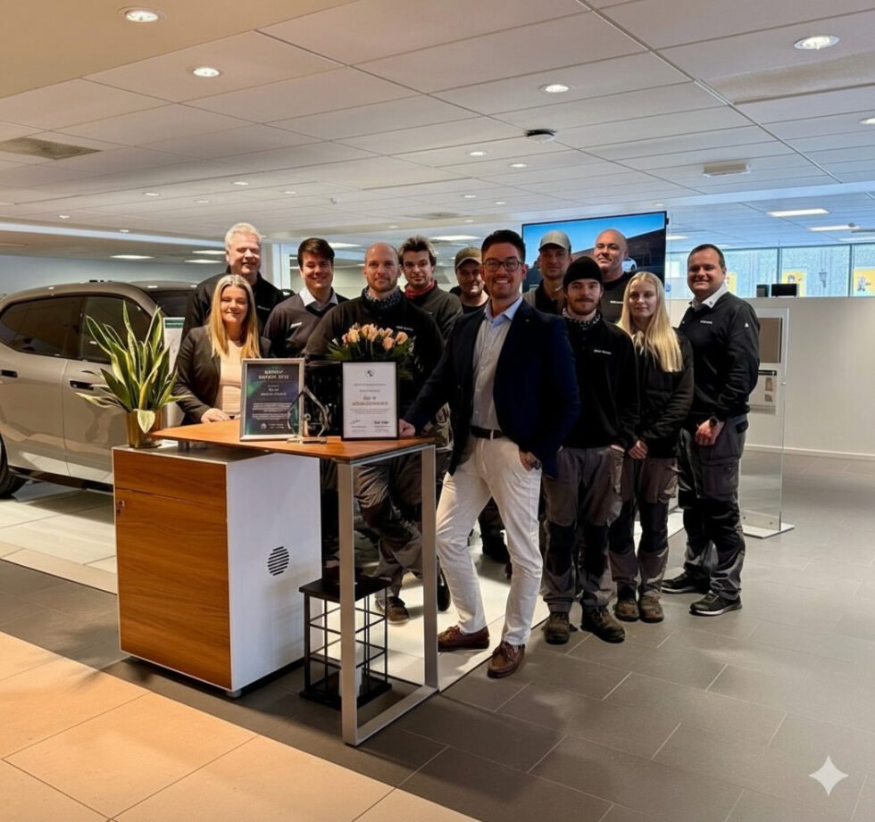 Bilia BMW Kongsvinger feirer et sterkt 2025, med flere nasjonale utmerkelser og den prestisjetunge Northern Light Prize fra BMW.