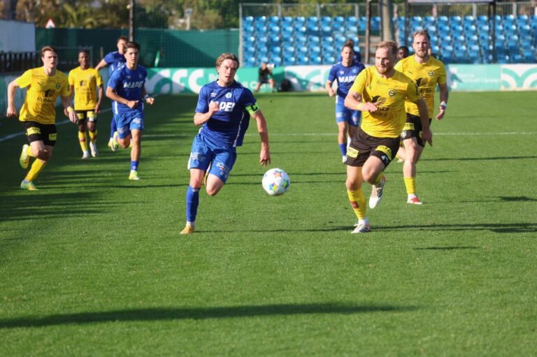 Kaptein Andreas Dybevik og KIL tok en sterk seier mot Lillestrøm på Marbella.