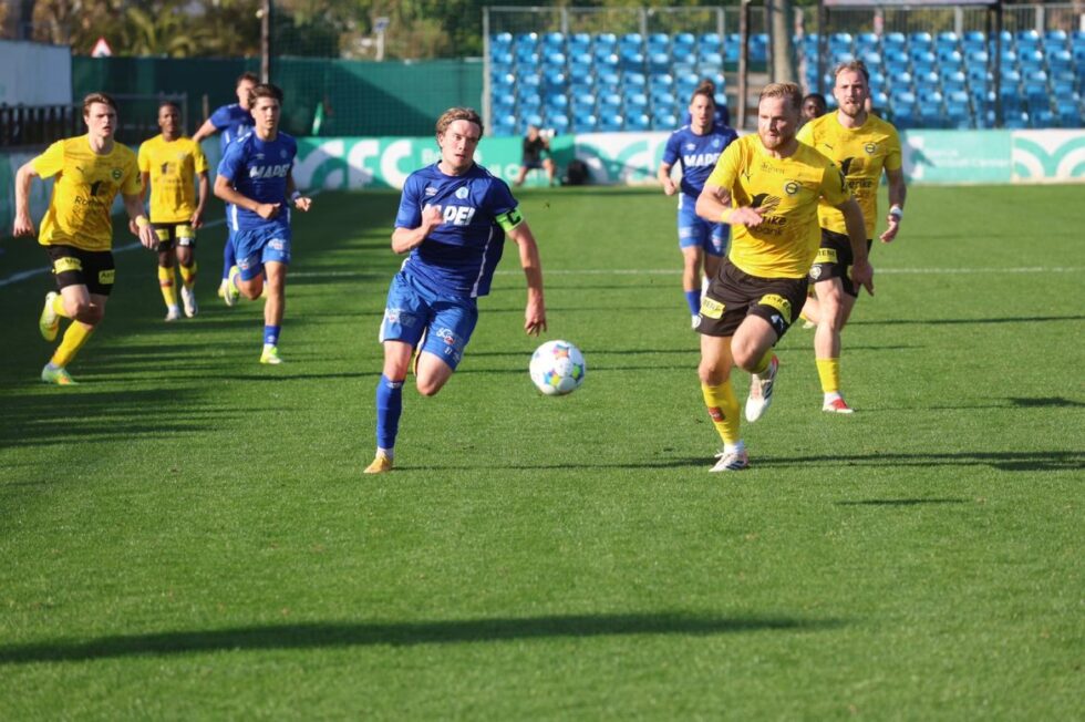 Kaptein Andreas Dybevik og KIL tok en sterk seier mot Lillestrøm på Marbella.
