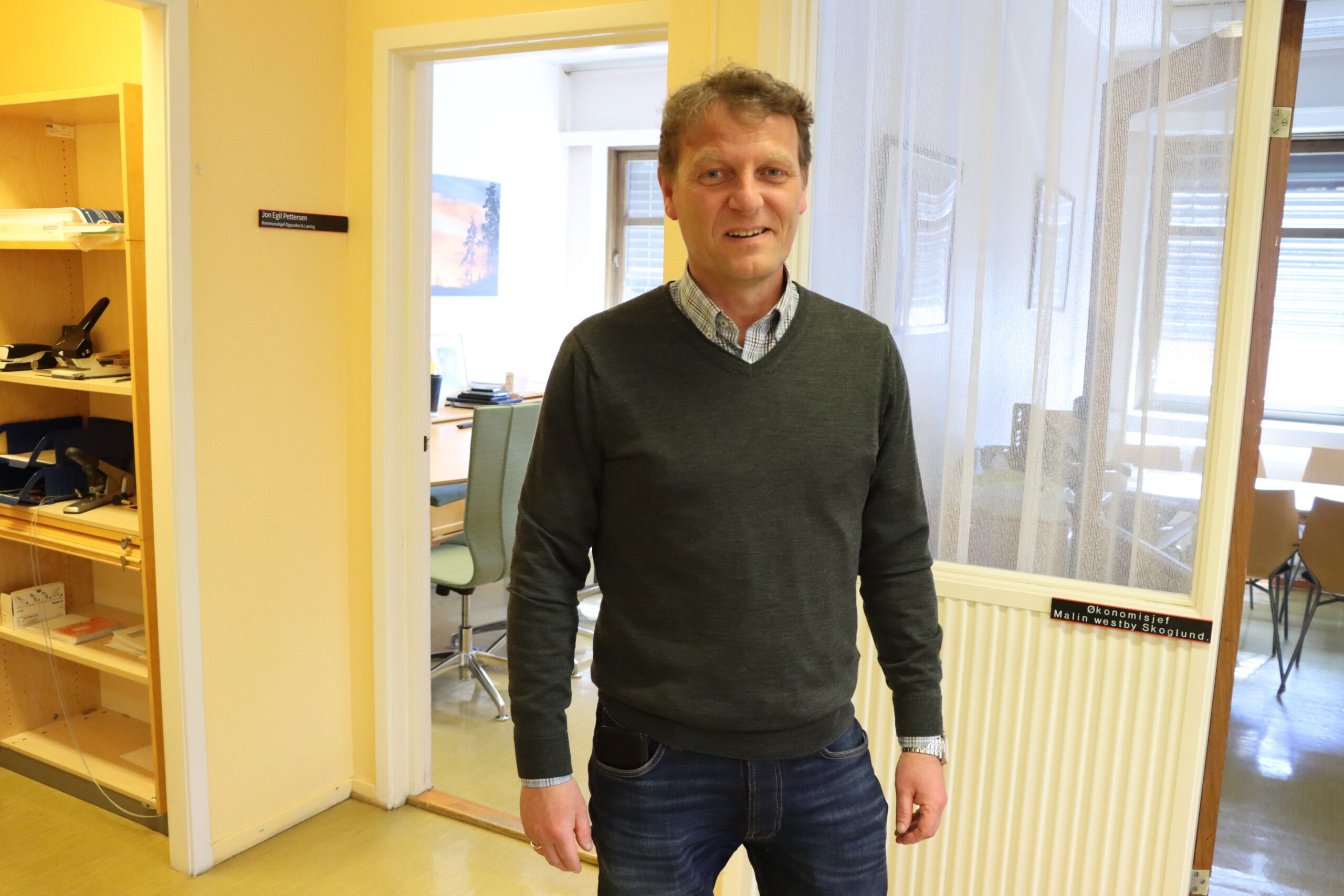 Jon Egil Pettersen, kommunalsjef oppvekst og læring.