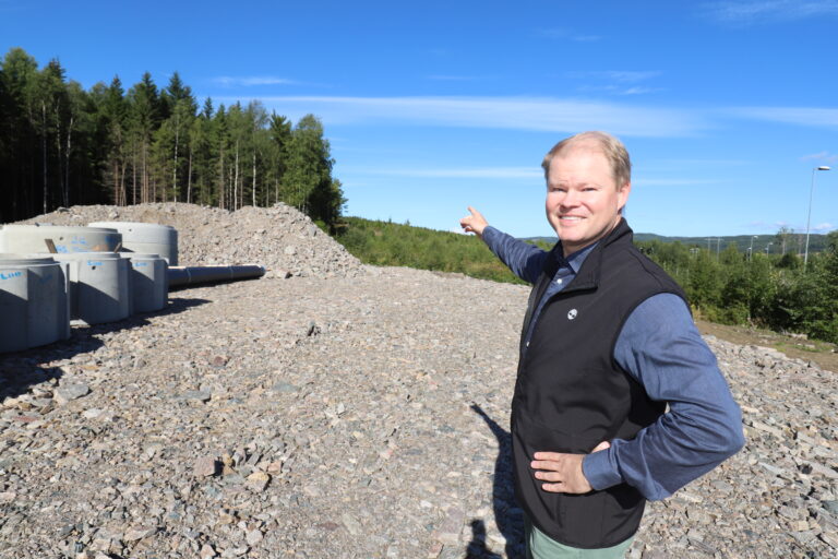 Administrerende direktør i Rimfeldt Eiendom Karl Erik Rimfeldt er optimisitisk på at næringsutbyggingen ved Byporten vil gi nye aktører framover.