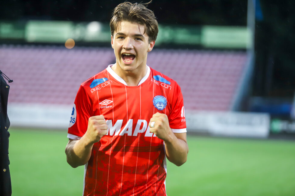 Markus Flores scoret et av KILs mål og var delaktig i det andre, da KIL vant 2-1 mot Grorud hjemme i en treningskamp onsdag.