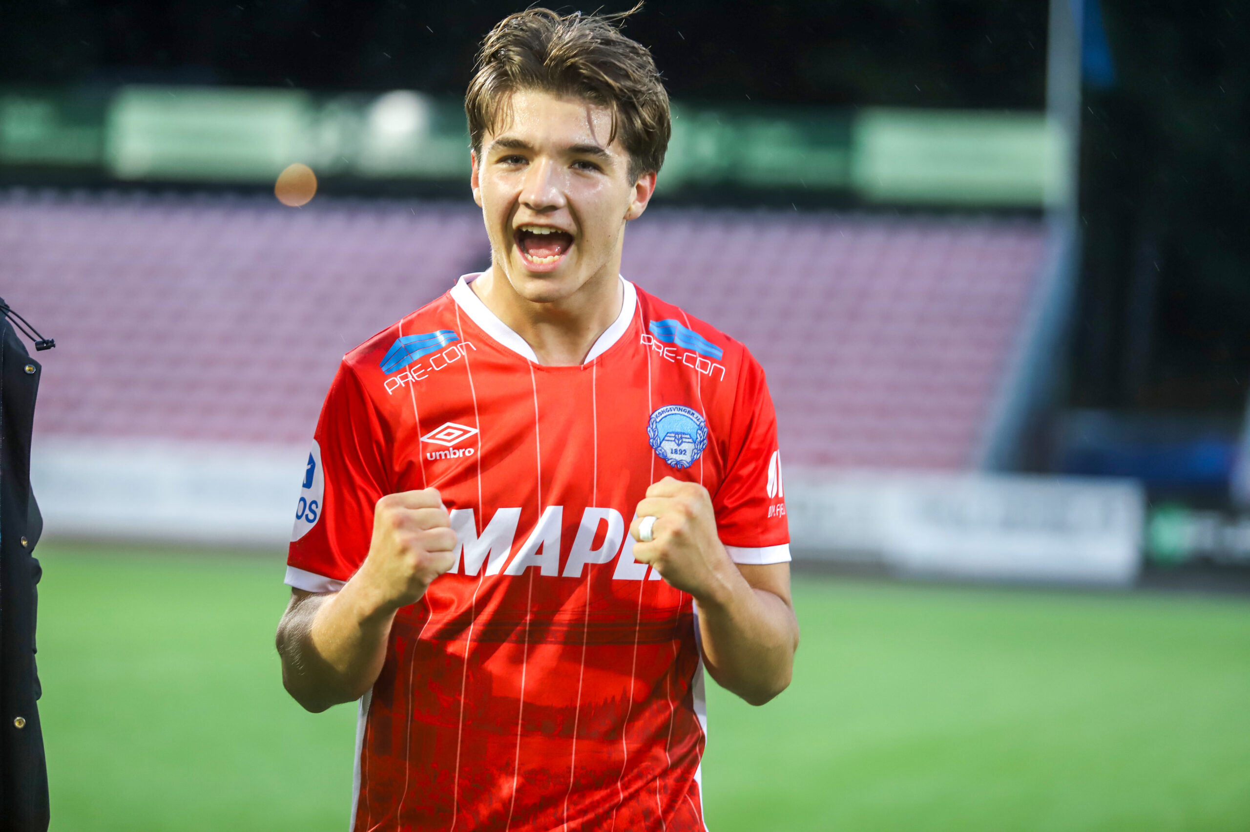 Markus Flores scoret et av KILs mål og var delaktig i det andre, da KIL vant 2-1 mot Grorud hjemme i en treningskamp onsdag.