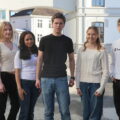 Dette er gjengen som utgjør Synlig UB. F.v. Elise Negård-Olsen, Alyssa Marie Katuka, Kasper Prøven, Hedda Langedrag og Joakim Solberg.