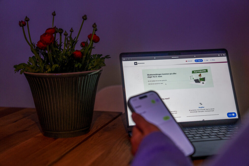Skatteetaten sender ut de første skattemeldingene til uka.Fristen for å endre og levere skattemeldingen er 30. april. Foto: Javad Parsa / NTB