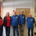 Aud Olstad, Monica Flåseth, Stig Fonås, Arne Menaug og Sverre Moen er fornøyde med oppmøte og innsats.