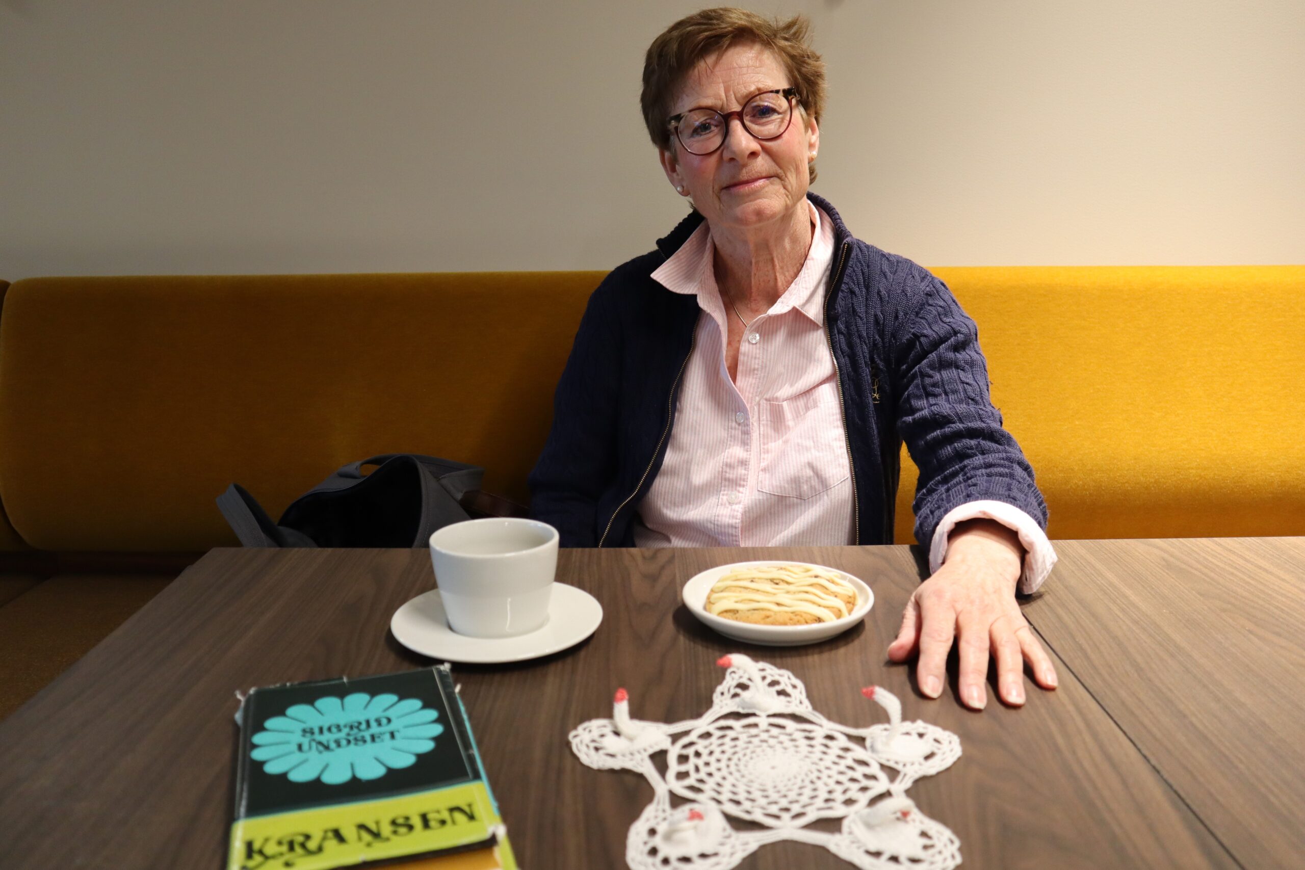– Jeg var veldig glad i håndarbeid. Jeg elsket å skape noe med hendene.