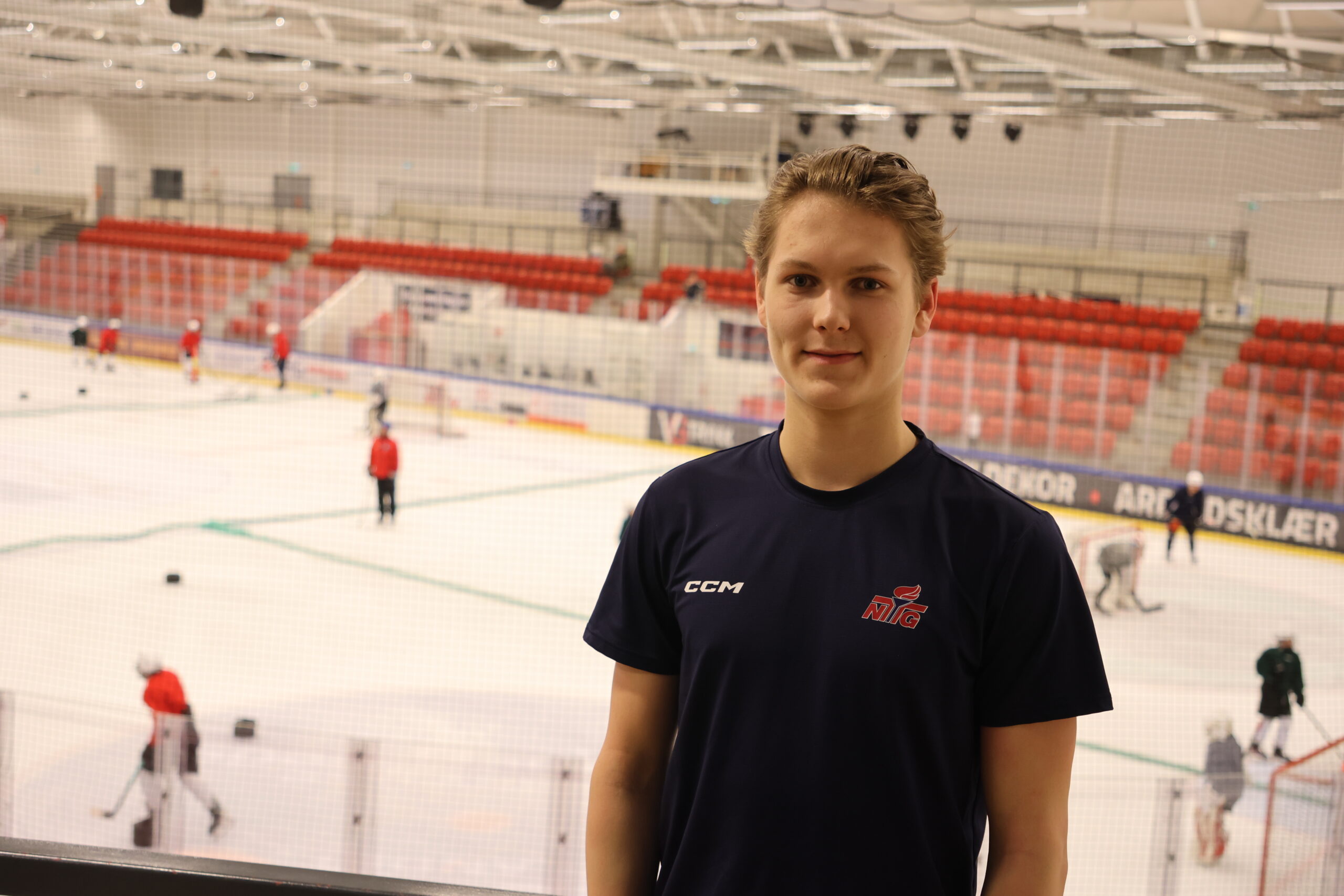 Brage Kvale har fått mange innhopp i a-laget til Kongsvinger i vinter. TIl helgen håper han å kunne være med på å sikre plass i neste års 1.divisjon for Kongsvinger Ishockey.