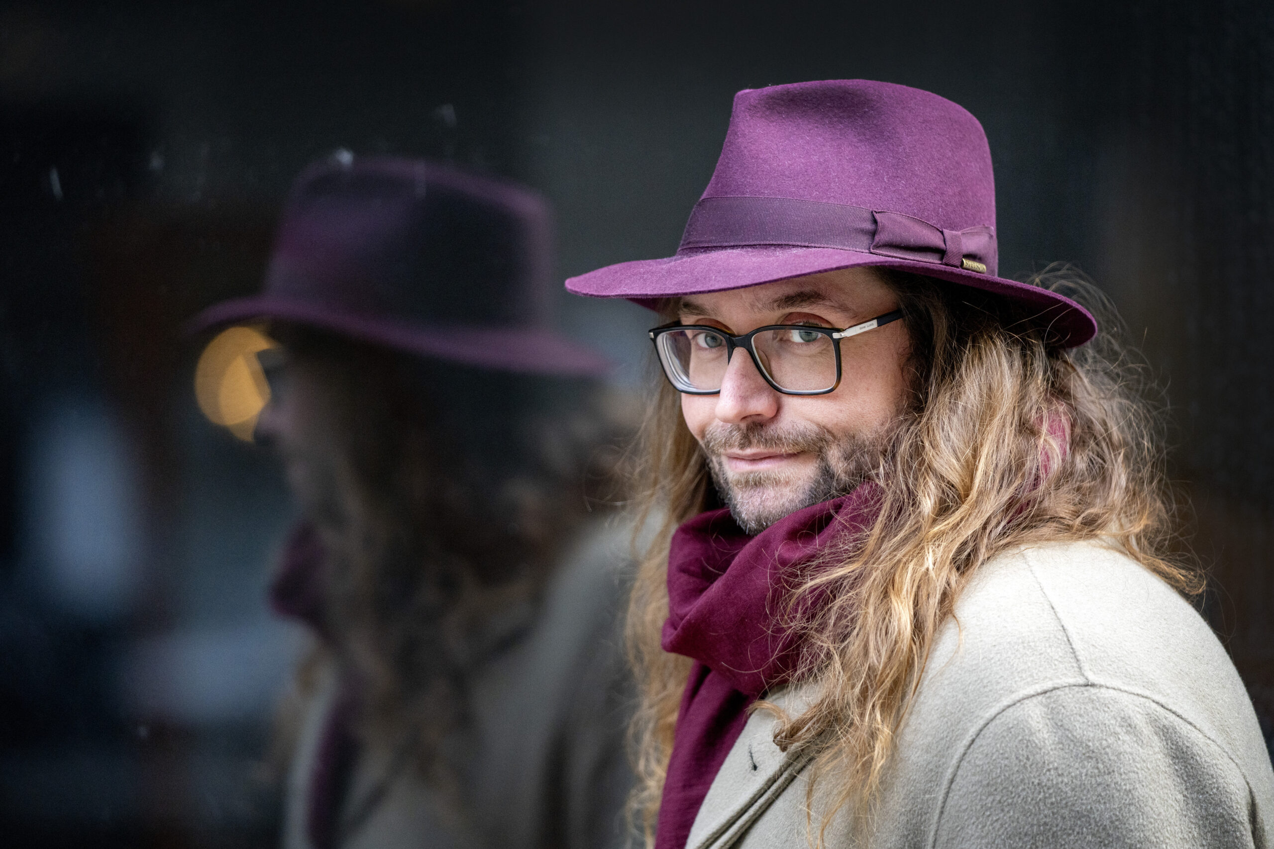 Komponisten Marcus Paus besøker Vinger kirke i forbindelse med Klang under kuppelens konsert søndag 22.mars.