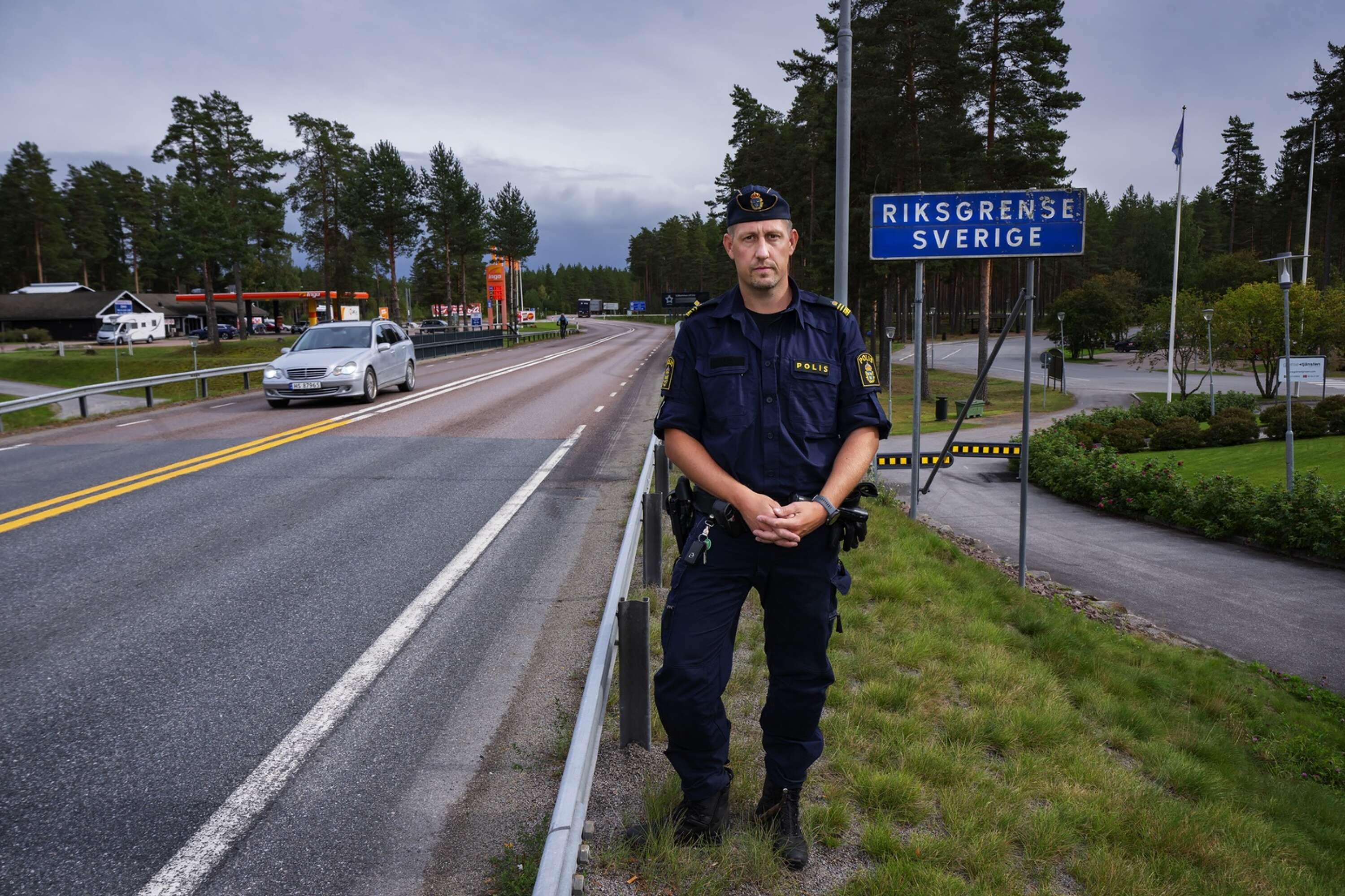 Joakim Krisitansen er innsatsleder på svensk side under påskekaravanen. Hans oppfordring er å ha bilene i orden og komme med et godt humør.