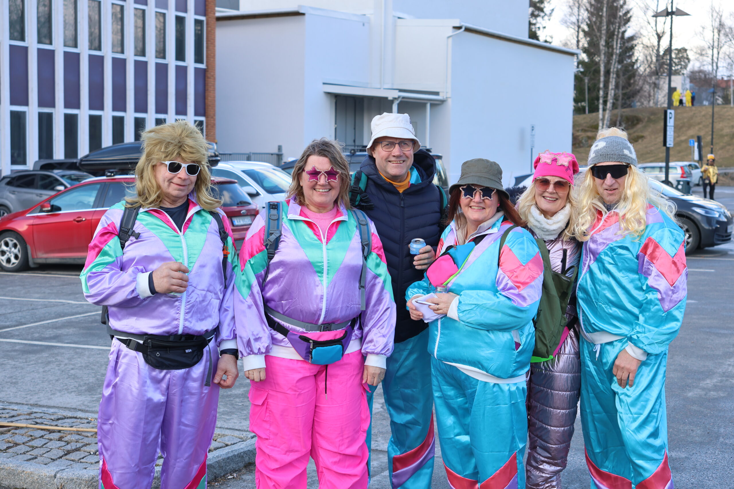 Dagfinn Hansen (f.v.), Oddveig Aamodt, Kjell Martinsen, Tina Martinsen, Monica Smedtorp og Mads Inge Dalsjø.