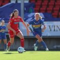 Aurora Skjelbreid Ellingsen stod for to av KIL-scoringene i dagens match mot Strømsgodset-08s andrelag.