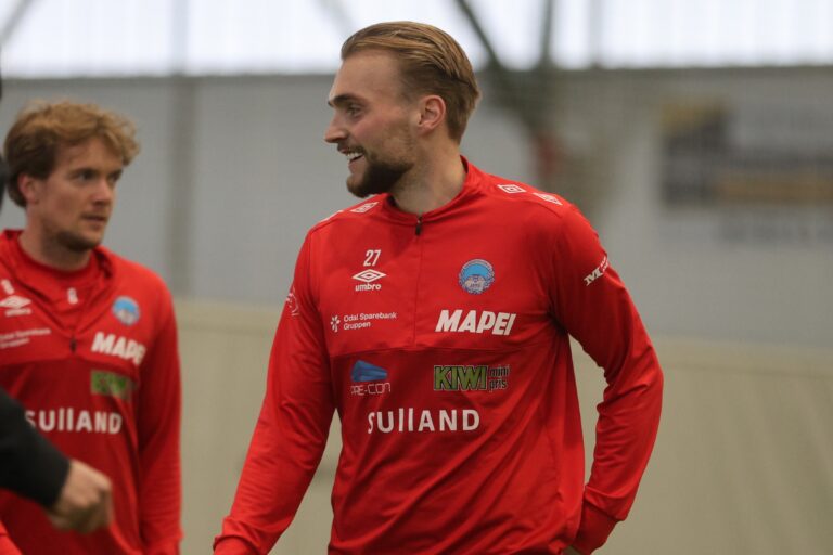 Sammen med Andreas Dybevik (t.v.) og Frederik Juul Christensen (ikke avbildet) kan Mads Sande være med å utgjøre en meget sterk midtbanetrio for KIL.