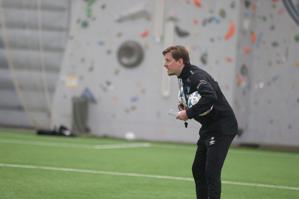 Johan Wennberg har blikket rettet mot første seriekamp.