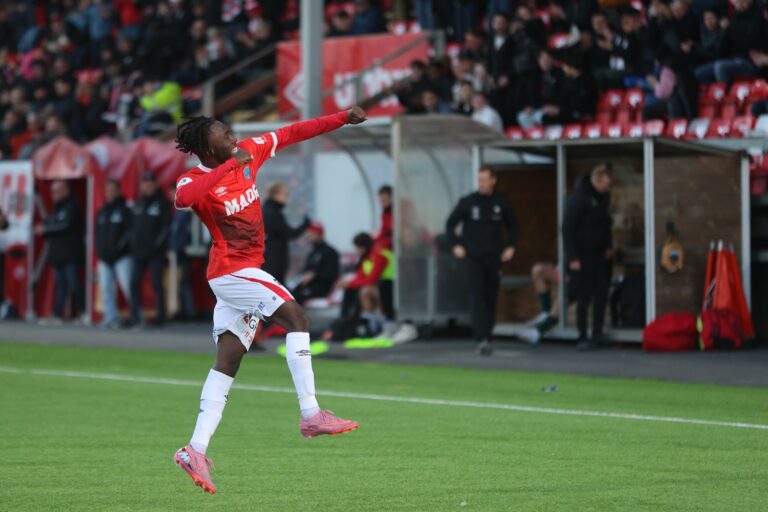 Daniel Job er en mann vi kan komme til å se mye fra i år. I første seriekamp åpnet han målkontoen for KIL.