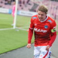 Andreas Dybevik kronet en meget god kamp mot gamleklubben med sin 3-0 scoring.