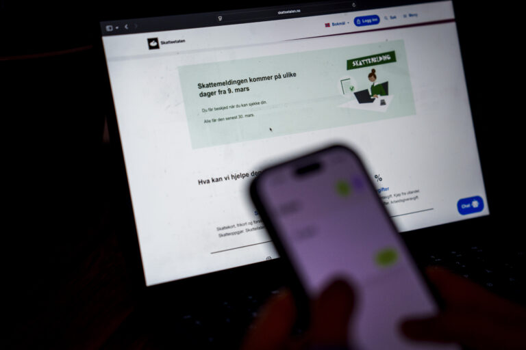 3,9 millioner har sjekket skattemeldingen sin.