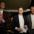LO-leder Kine Asper Vistnes og NHO-direktør Ole Erik Almlid har ulike meninger om enigheten mellom Fellesforbundet og Norsk Industri i frontfagsoppgjøret.