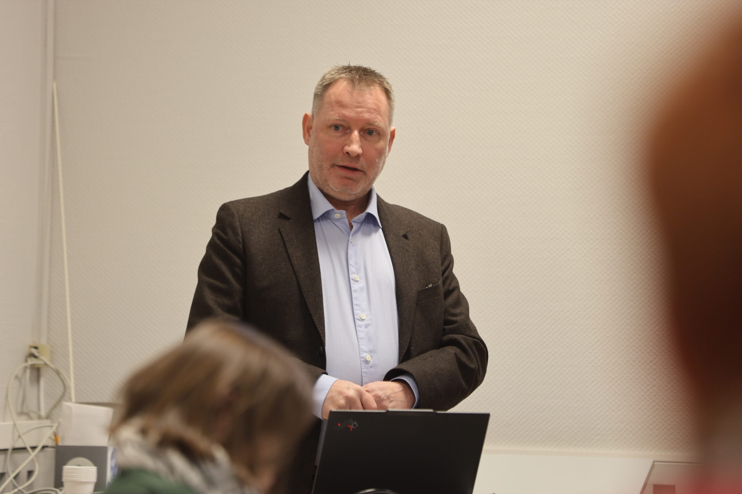 Daglig leder i Holm utvikling, Einar Bratten informerte Formannskapet om de tidlige planene onsdag.