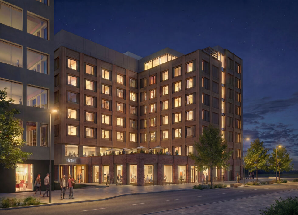 De første illustrasjonene til det nye hotellet på stasjonssiden har kommet.