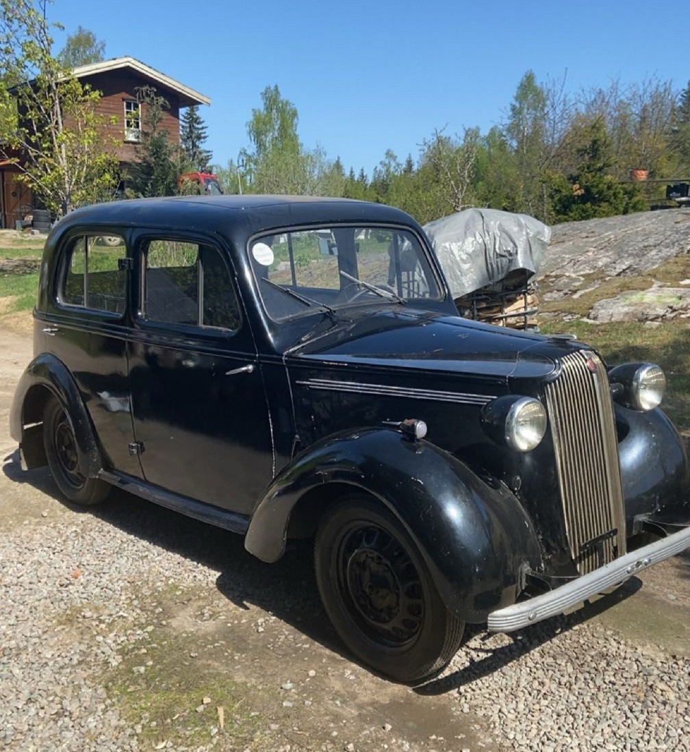 Dette er bilen Vanessa Sletten håper å ha klar til sommeren.