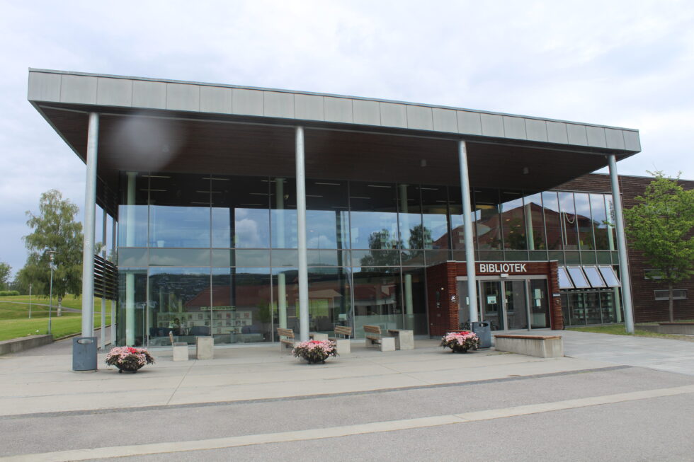 Kongsvinger bibliotek er et av mange bibliotek som rammes av konkurs hos boktransportør.