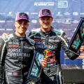 Ole Christian Veiby (t.v.) og Johan Kristoffersson i team KMS ( Kristoffersson Motorsport) har bestemt seg for å stille til start i Euro-RX sitt åpningsløp i Riga 9-10 mai.