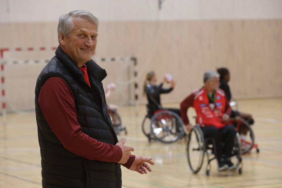 Svein Thorstensen tilbringer mye av tiden sin i både KUSK-hallen og Tråstadhallen.