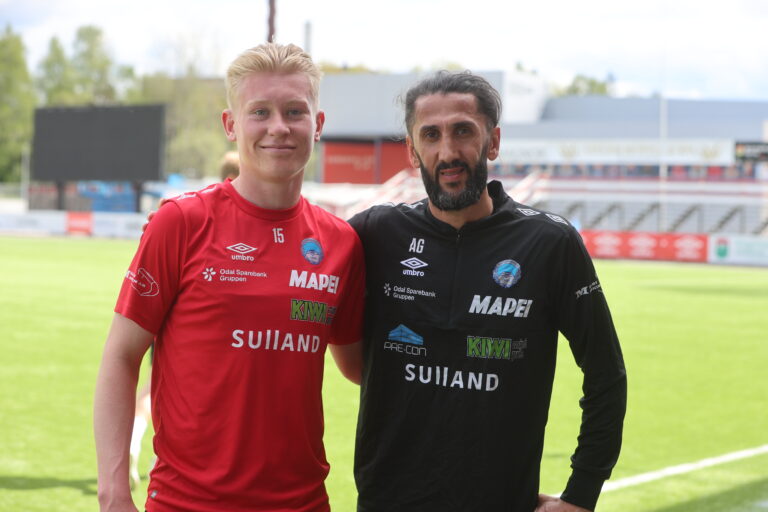 Vetle Lysell har fått god hjelp av Adem Güven.