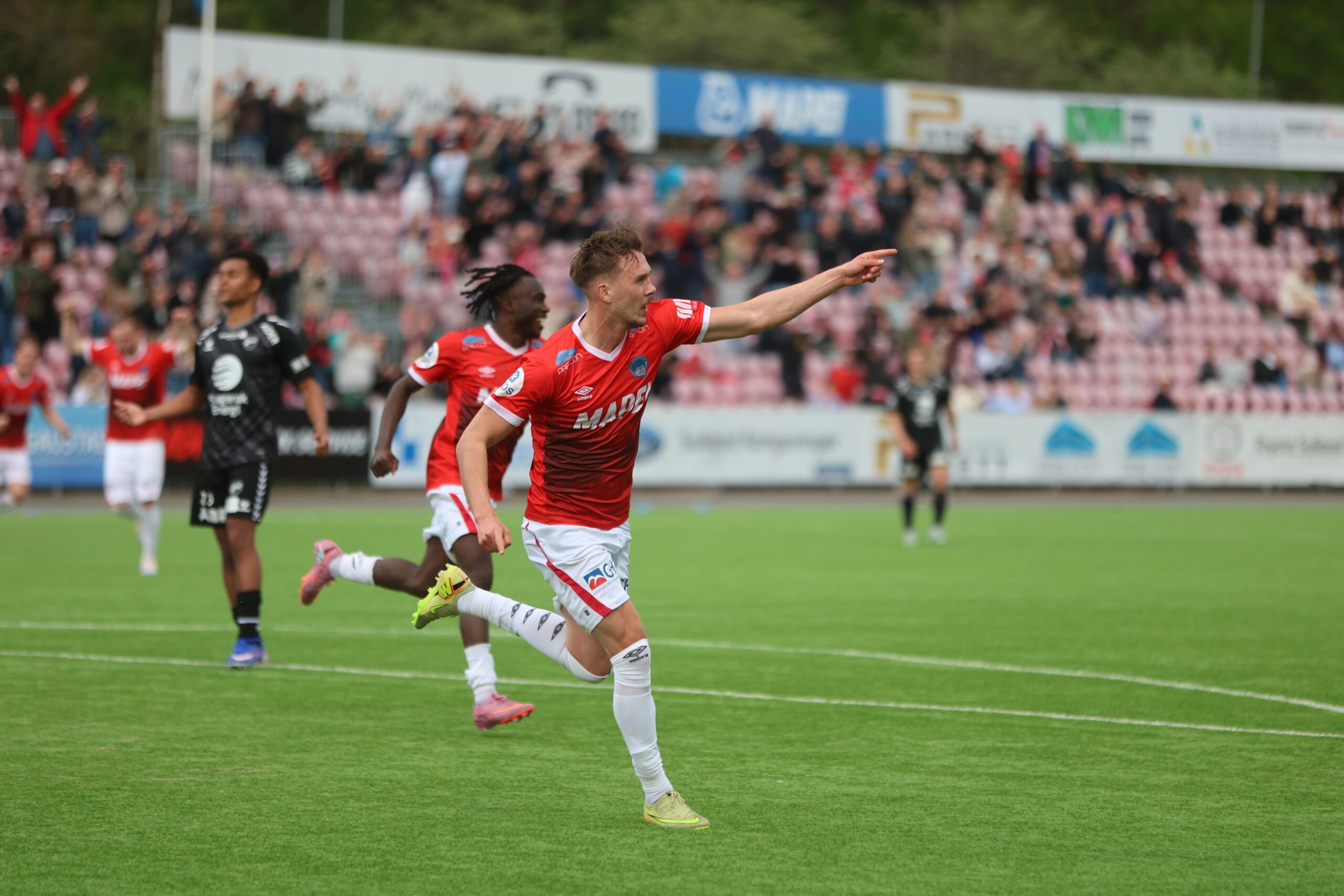 Ludvig Langrekken har slitt med en liten smell etter kampen mot Ranheim. Han har derimot ikke glemt hvor målet står.