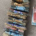 Politiet har beslaglagt over en million kroner i kontanter.