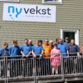 Fredag var det feiring på Bergtun utenfor Skotterud i anledning fusjoneringen av Vekstbedriften Vilja AS og Ny Vekst,