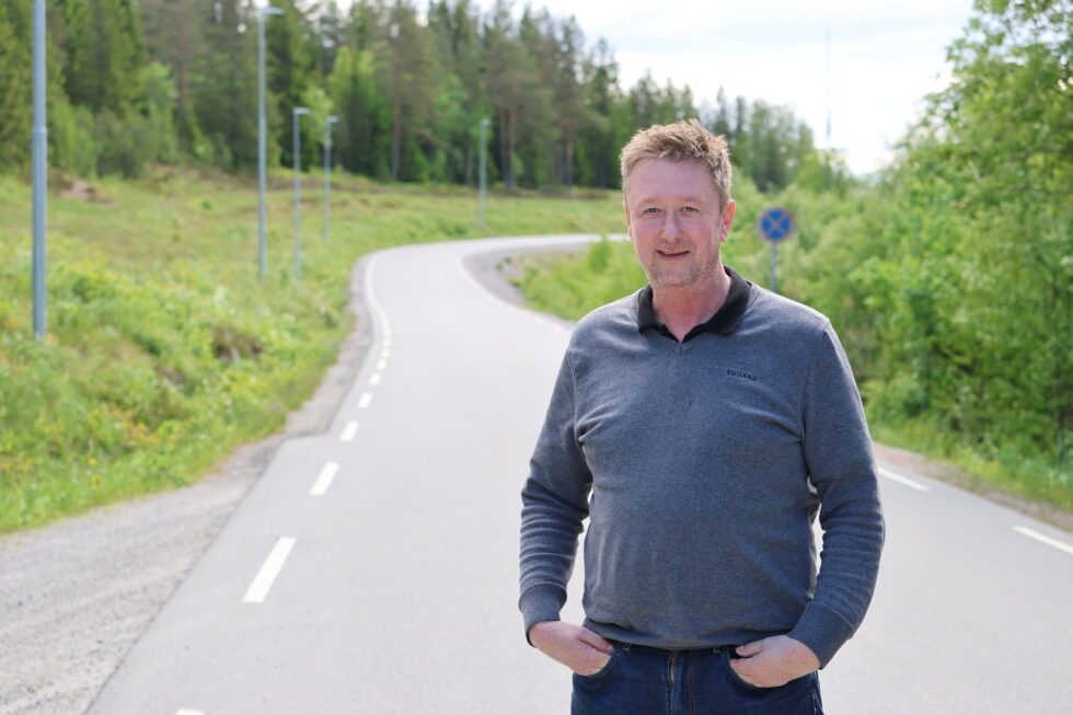 Ole Jonny Branes i KNA Kongsvinger håper på bra med publikum i åsene langs løypa som rallybilene skal kjøre på søndag.