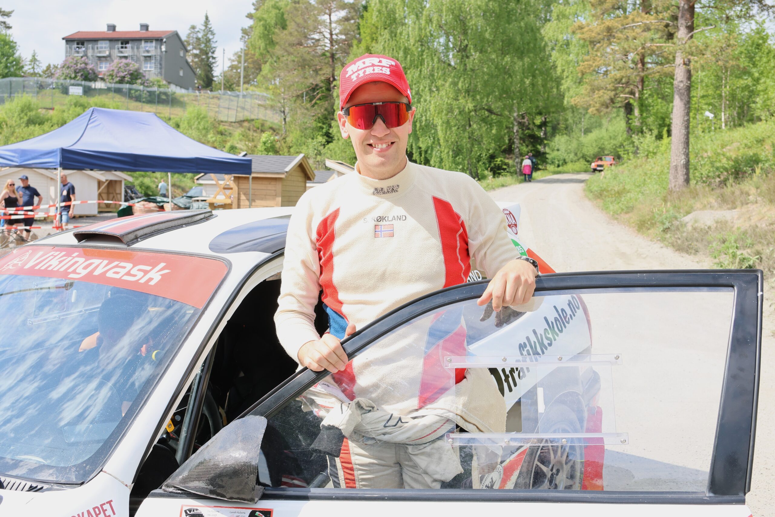 Steve Røkland forteller at Festningsløpet ga mersmark, men at det er NM i rally som er hovedmålet i år.