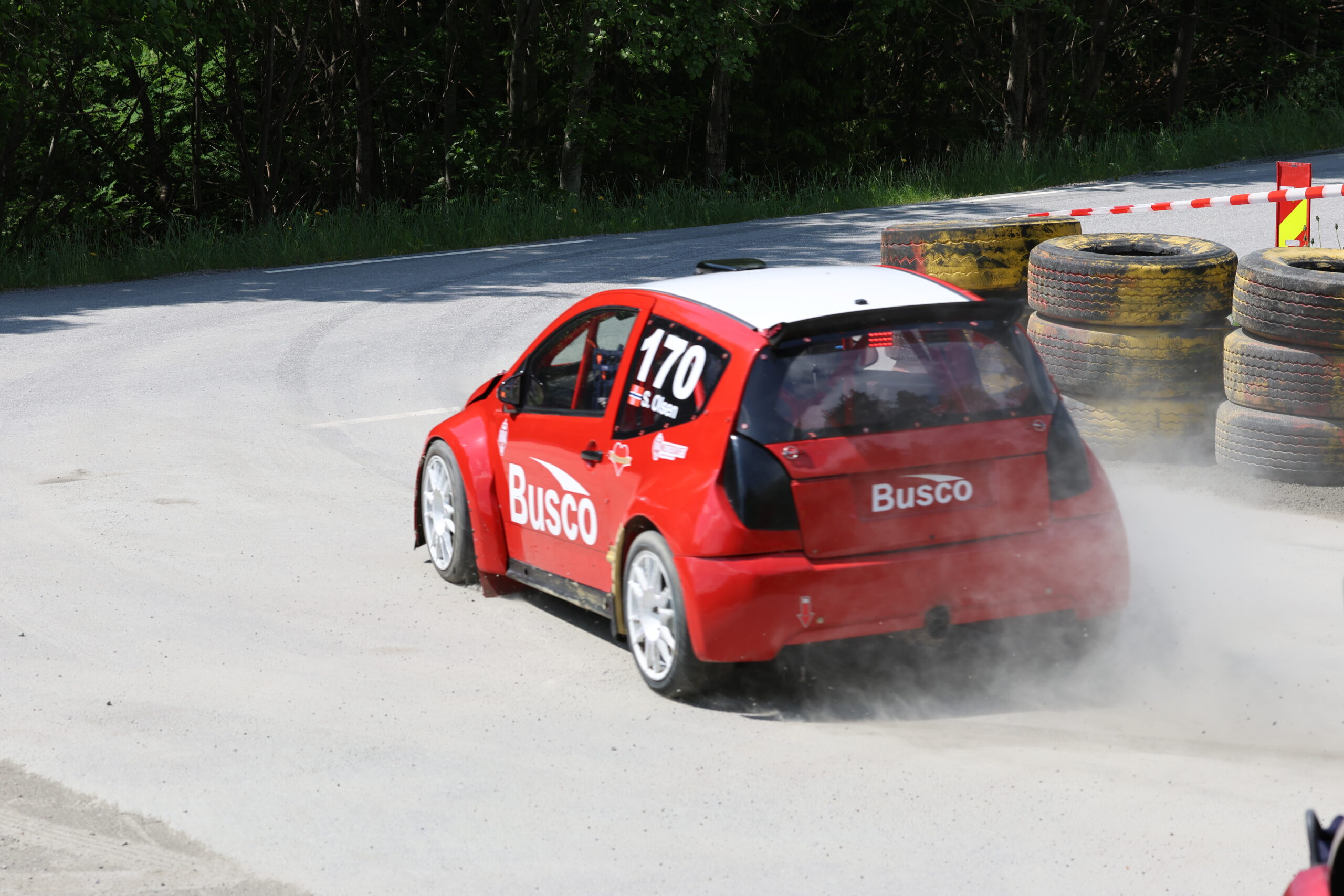 Festningsløpet 2026: Sean Olsen fra NMK Trøgstad i Citroen C2 S1600