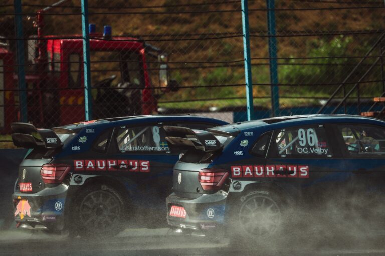 De to KMS-førerne Ole Christian Veiby og Johan Kristoffersson havnet utenfor pallen i helgens EM-runde.