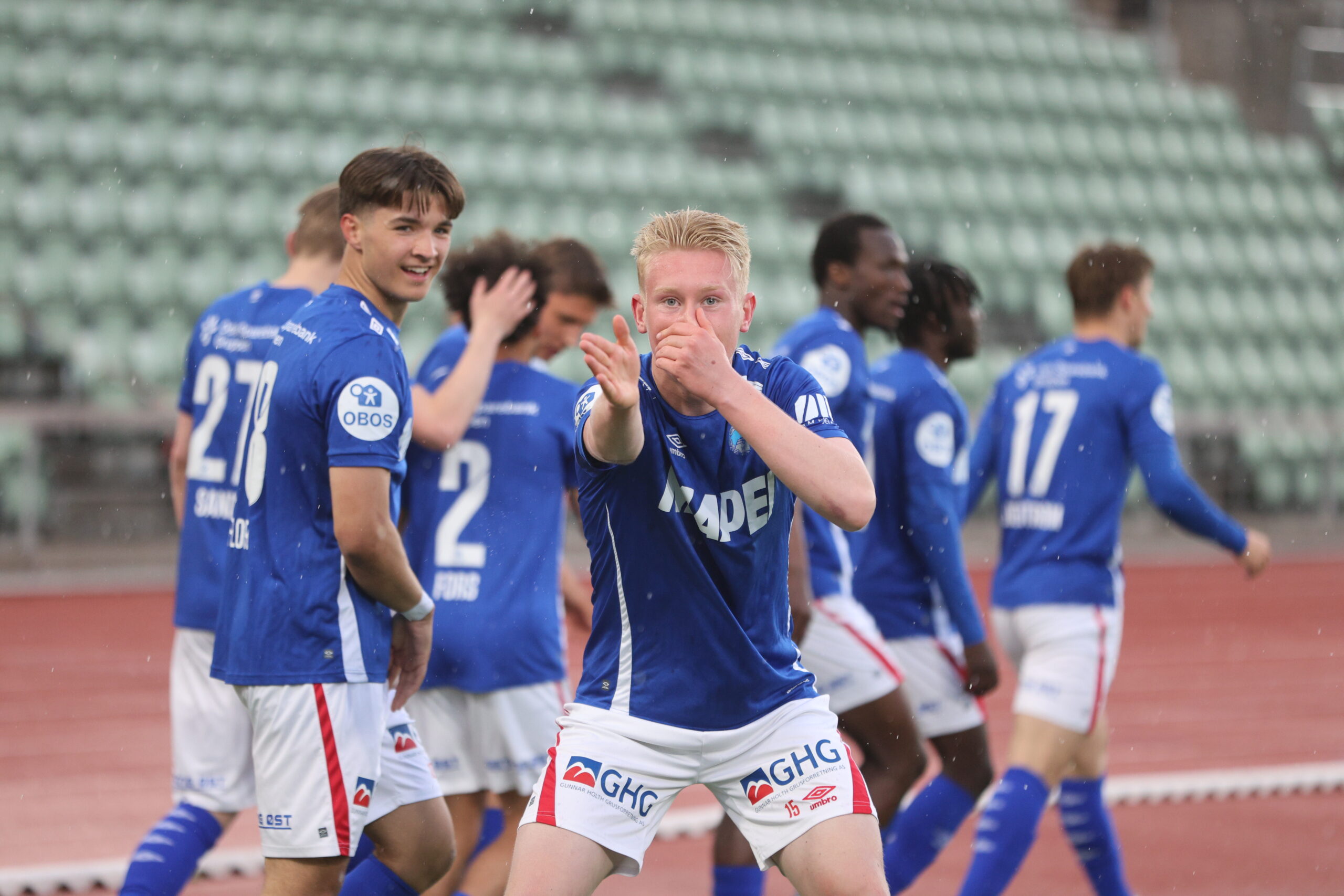 Til sin første KIL-scoring valgte Vetle Lysell å feire som Rio Ngumoha.