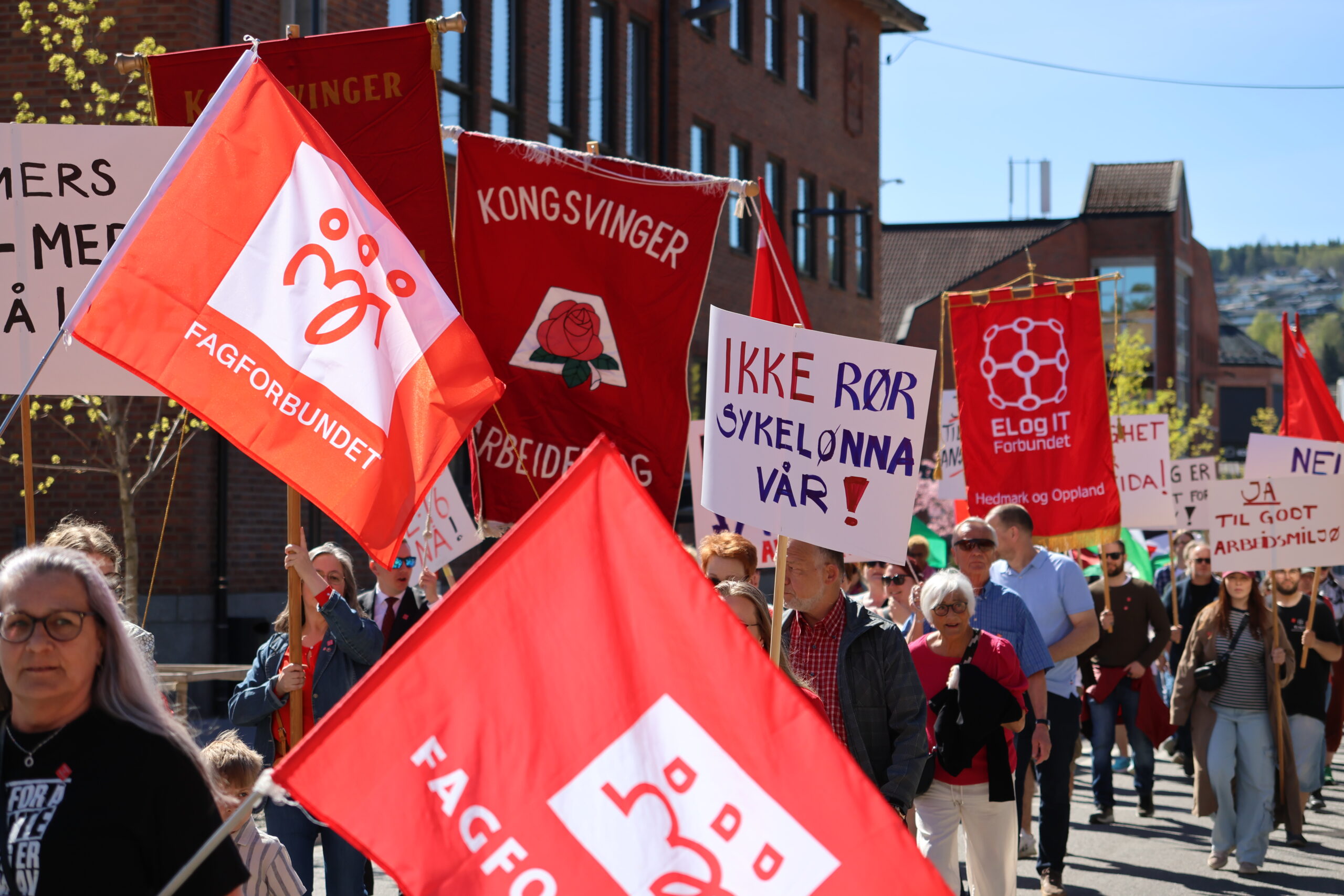 1.mai i Kongsvinger 2026.
