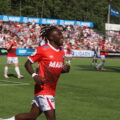 Daniel Job spilte en meget god kamp mot Strømsgodset. Foto: Pål Sønsteli